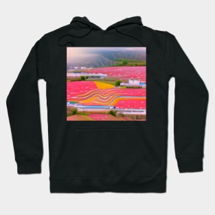 Colorful Spring Fields Hoodie